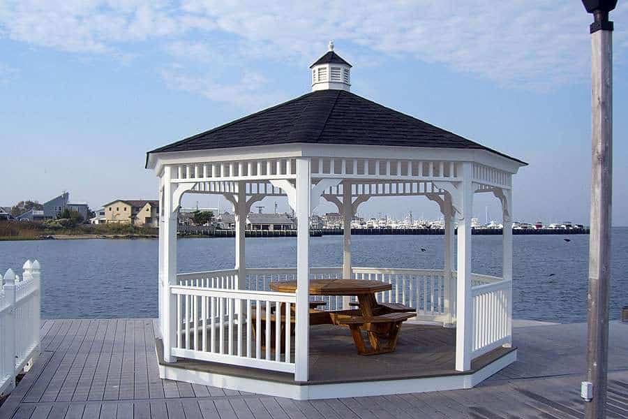 14' Vinyl Octagon Gazebo