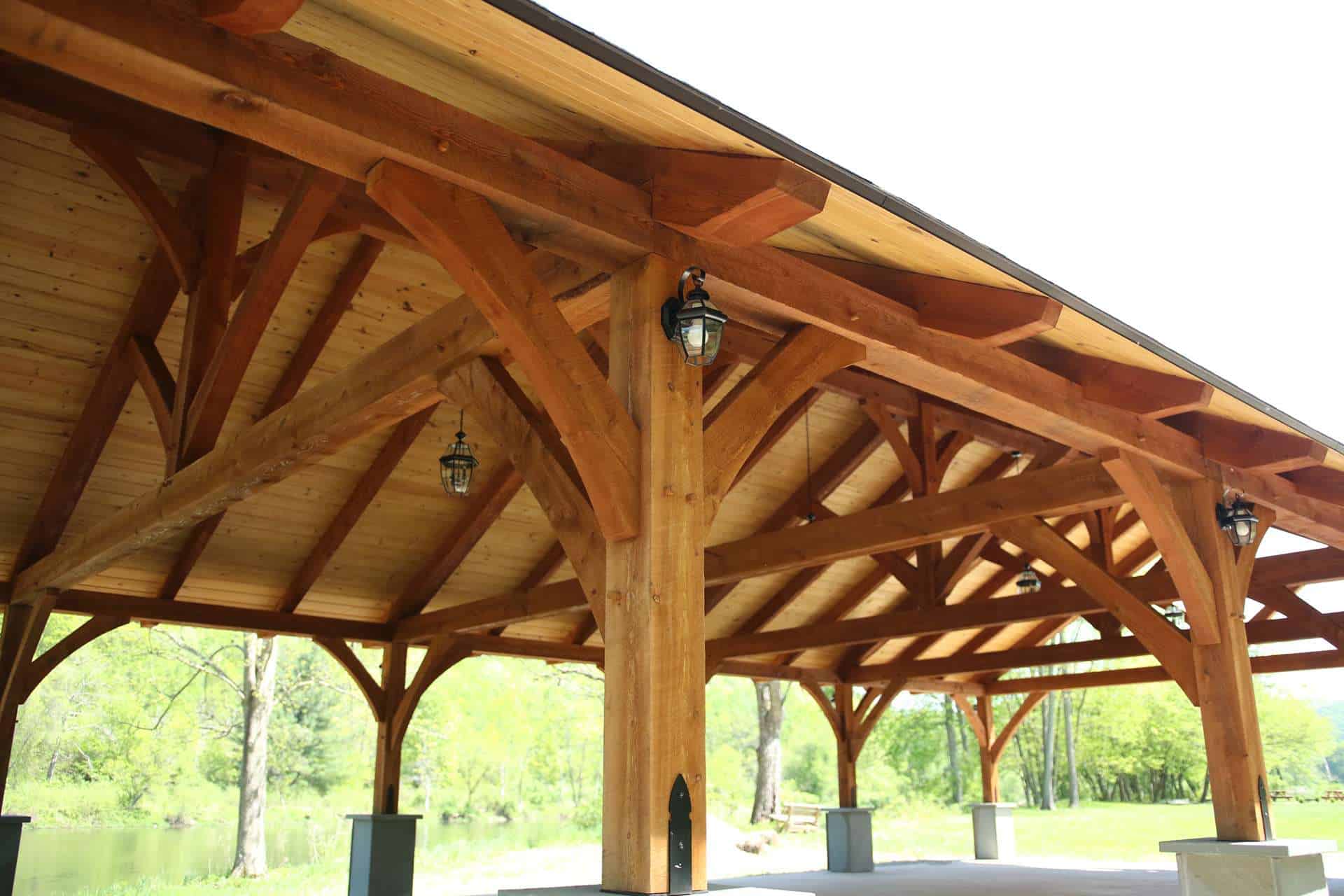 Kingston Timber Frame Details Pequea