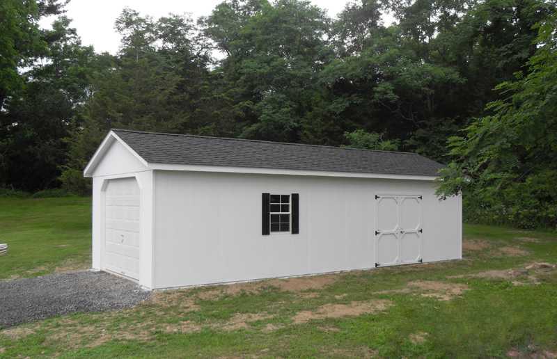 Workshop Garage with double doors