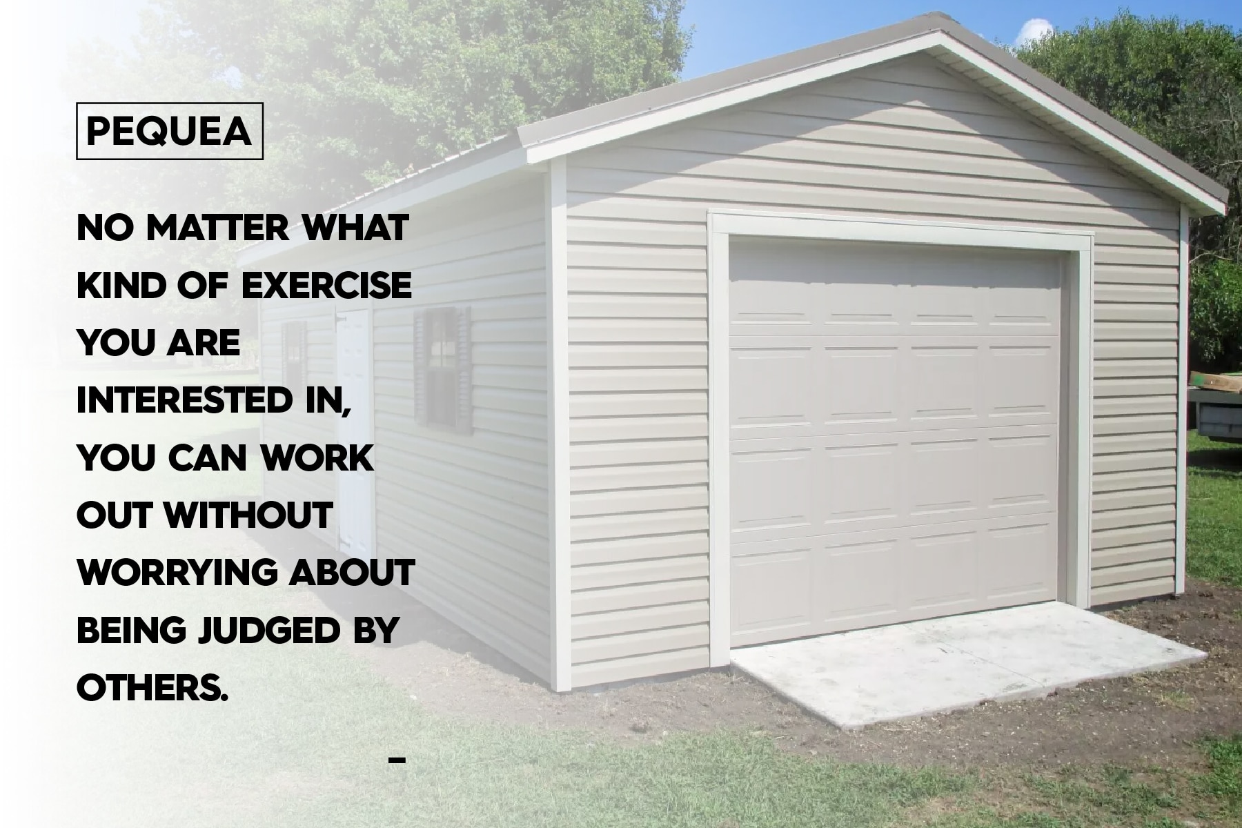 garages are a great place to exercise