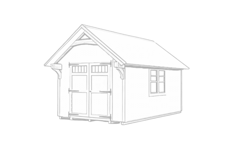 Updated Lancaster Wireframe with no background and solid roof
