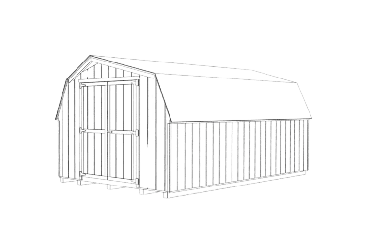 Mini Barn wireframe