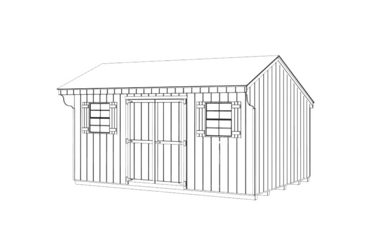 Standard Carriage Shed wireframe